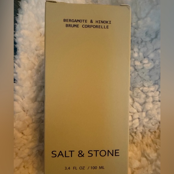 Salt & Stone 3.4 FL OZ Bergamot & Hinoki Body Mist New in Box Nordstrom $45 - Picture 5 of 7